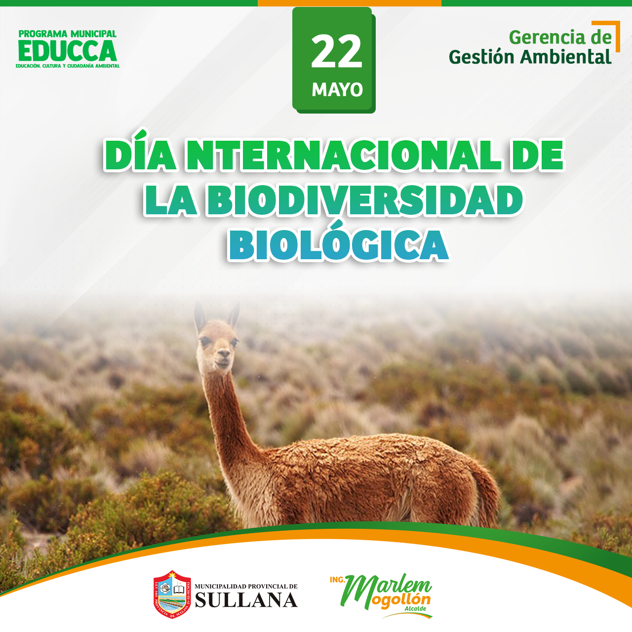 Día Nacional de la Diversidad Biológica.