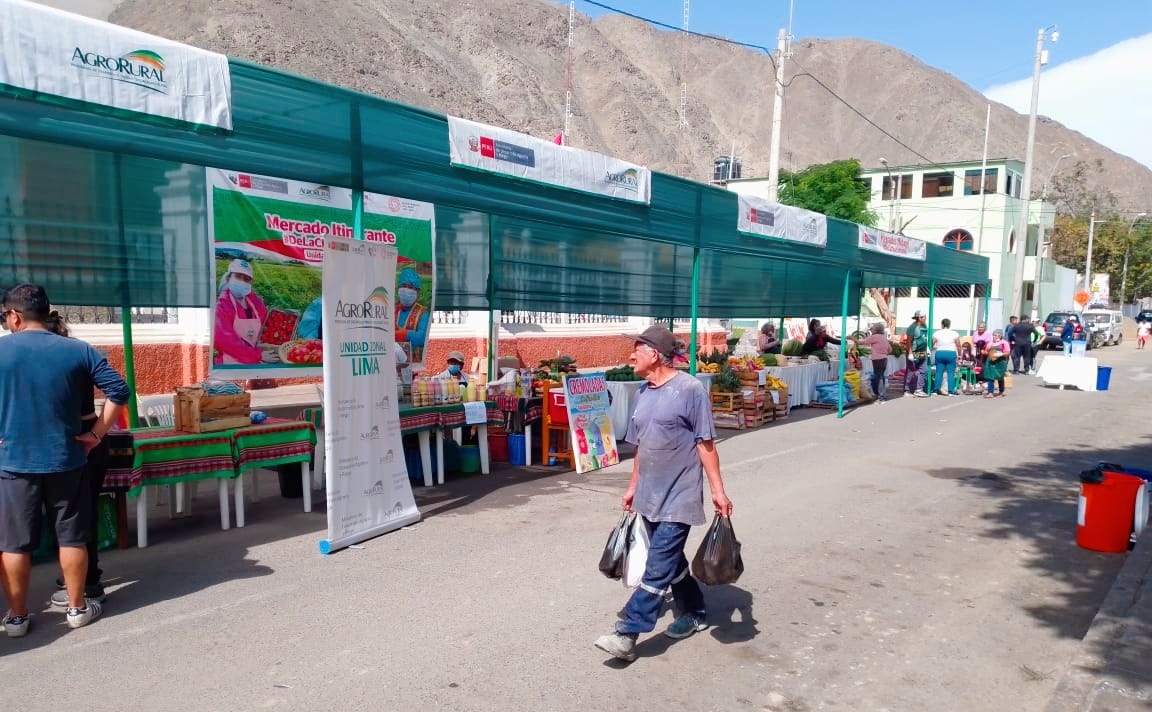 Mercado itinerante - Lunahuaná