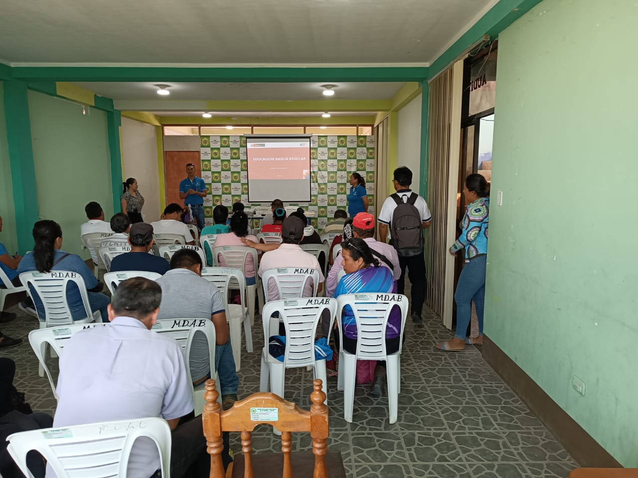 Gran participación de personas en asistencia técnica convocada por UGEL Bellavista.