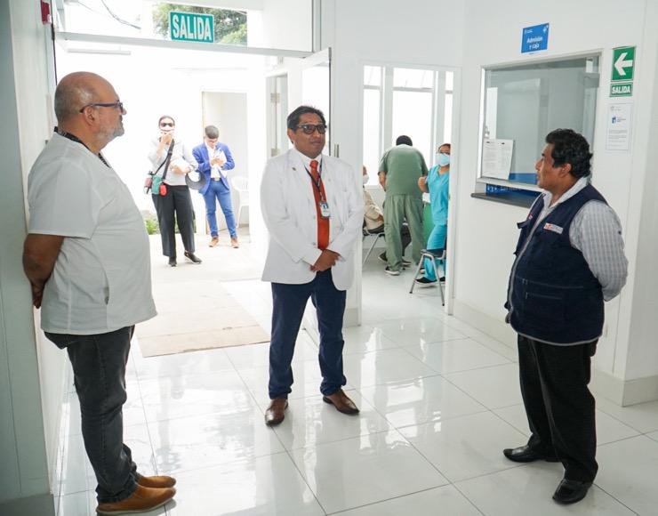 Foto 3 de San Isidro: Director General supervisa instalaciones donde se implementará nuevo centro de salud mental comunitario