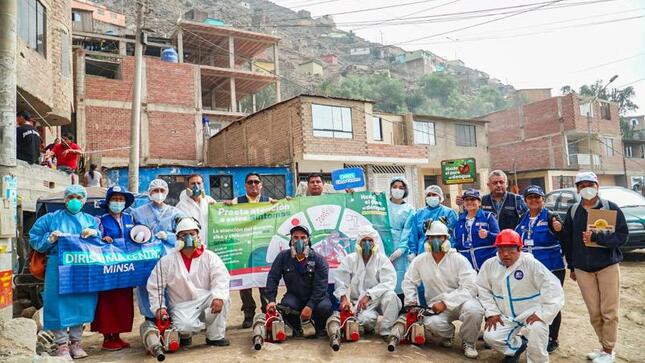 Foto 1 de Dengue: Se fumigaron más de 300 viviendas en San Hilarión Alto