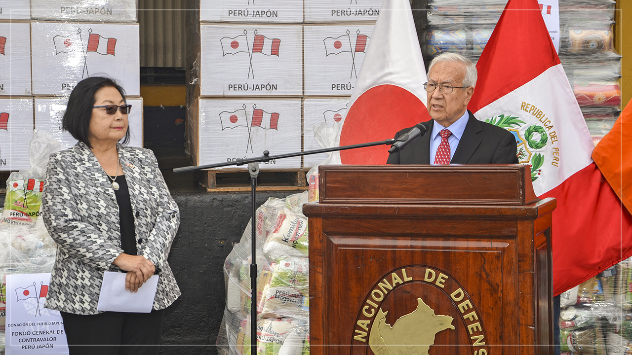 El Fondo General de Contravalor Perú-Japón realiza importante donación para familias del norte del país afectadas por las lluvias 