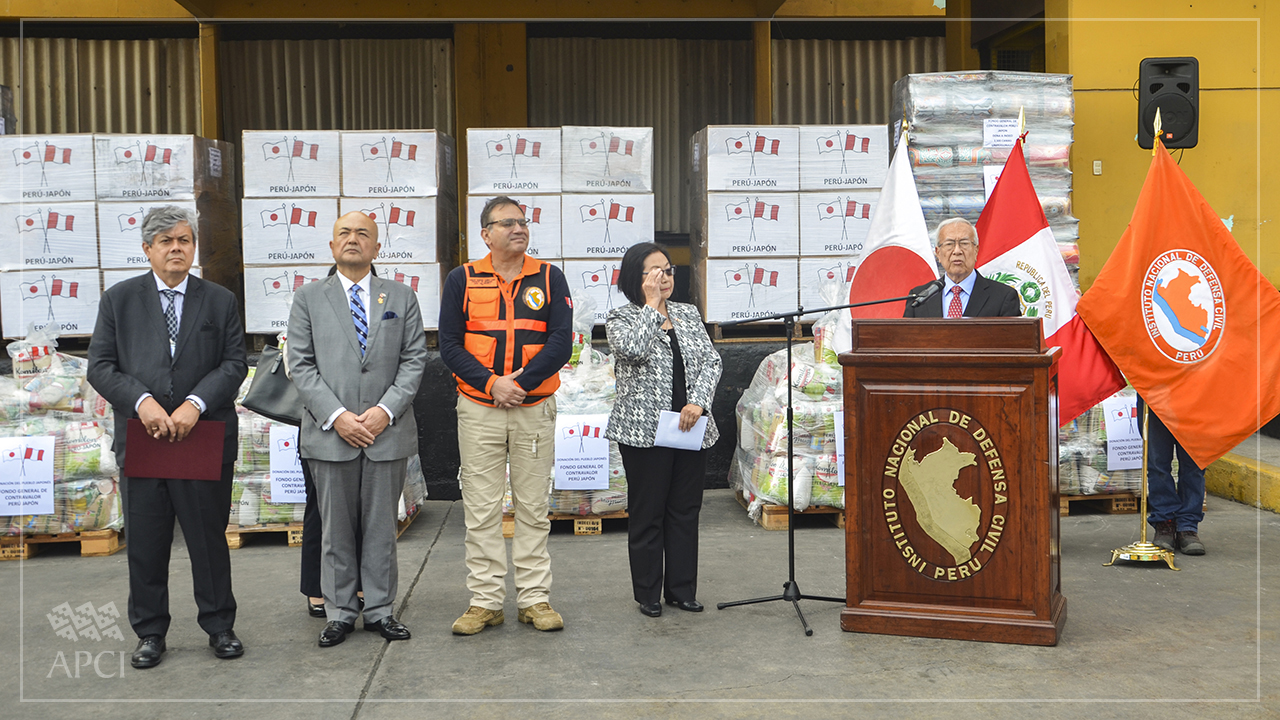 El Fondo General de Contravalor Perú-Japón realiza importante donación para familias del norte del país afectadas por las lluvias 
