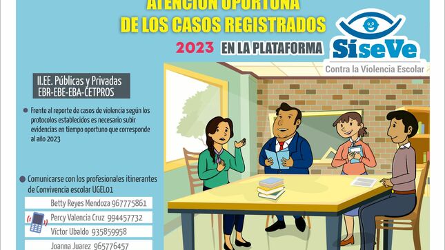 Atención oportuna de los casos registrados en la plataforma siseve 2023 