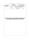 Vista preliminar de documento Directiva DI-002-SNR-DTR - Directiva que regula procedimientos registrales y procedimientos administrativos agrupados