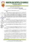 Vista preliminar de documento ACUERDO DE CONSEJO MUNICIPAL N°084-2023-MDH