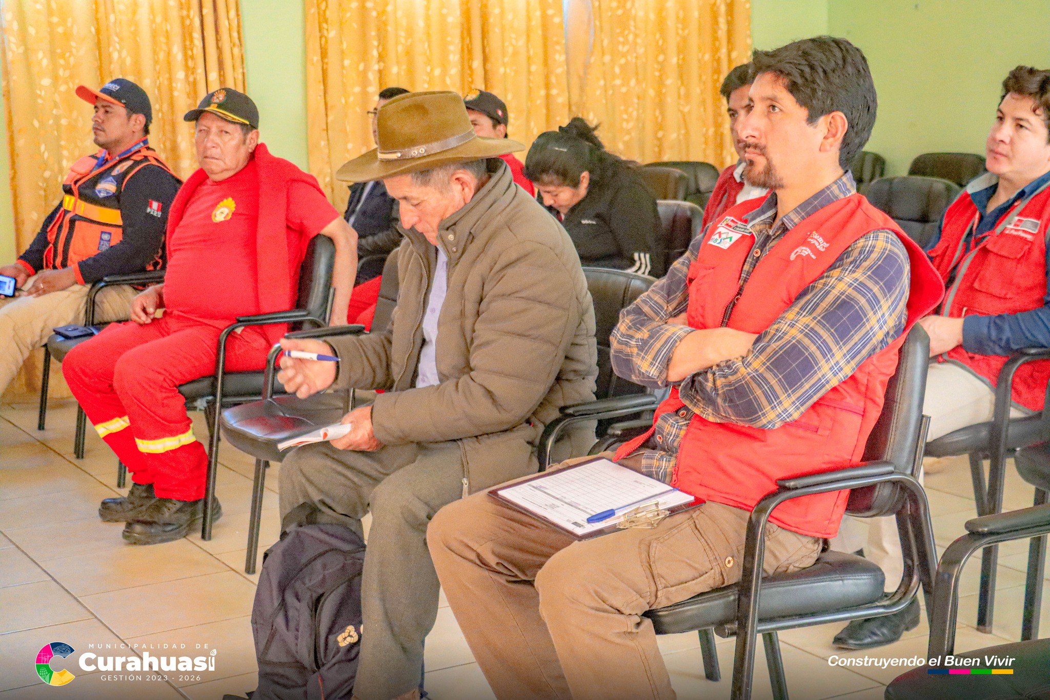 Plataforma De Defensa Civil De Curahuasi, Recibieron Asistencia Técnica Para Atención De Emergencias.