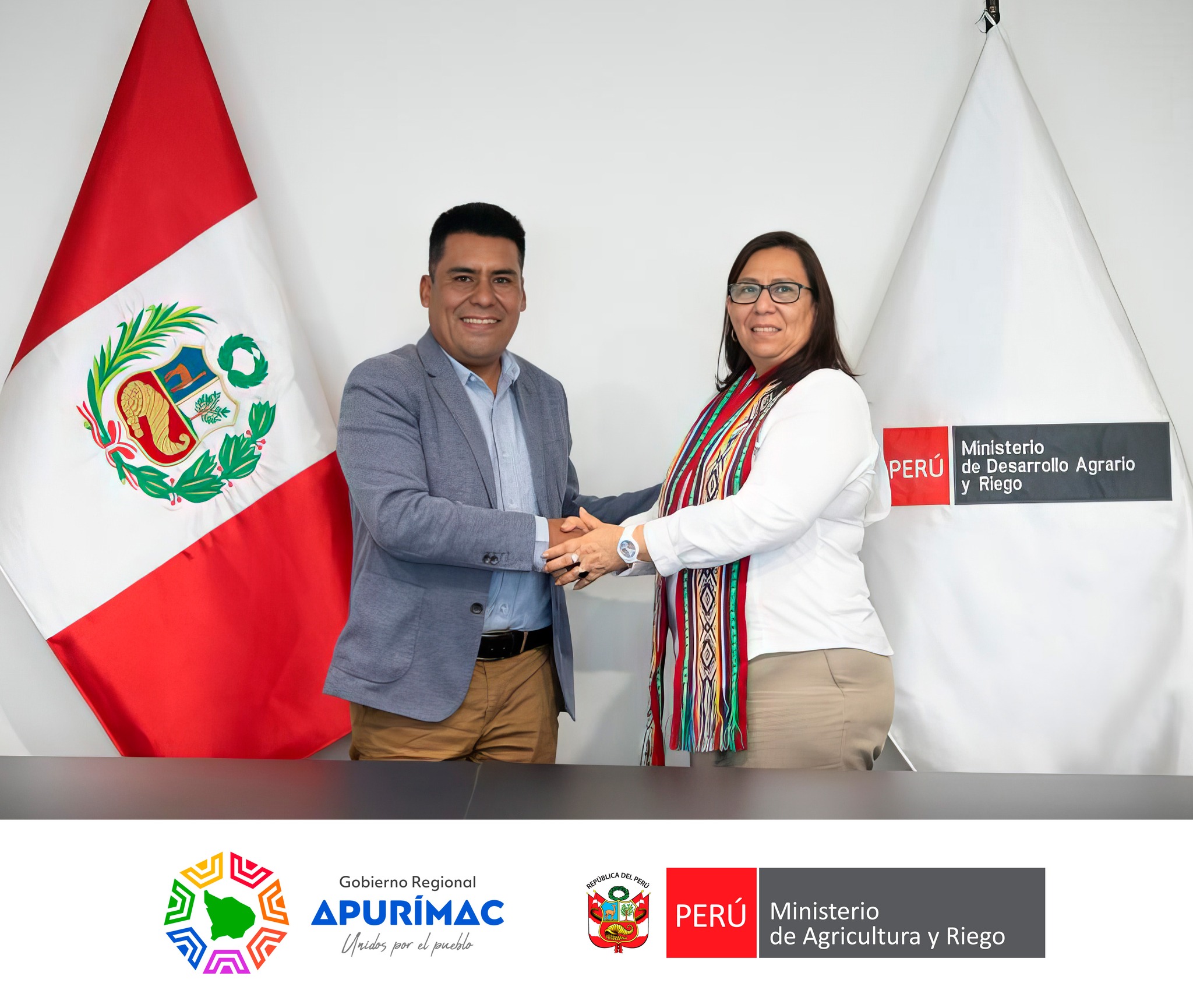 Por gestiones del gobernador MIDAGRI aprueba megaproyecto de riego en beneficio de 27 comunidades de Andahuaylas