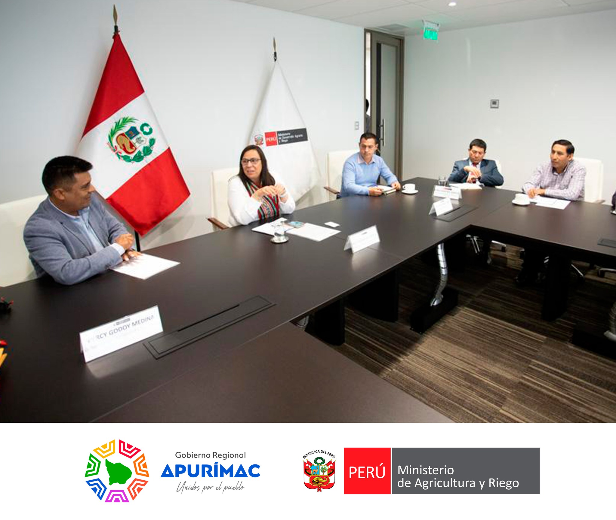 Por gestiones del gobernador MIDAGRI aprueba megaproyecto de riego en beneficio de 27 comunidades de Andahuaylas