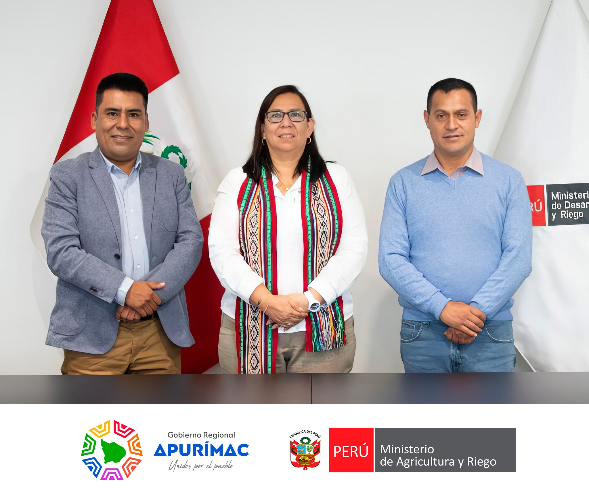 Por gestiones del gobernador MIDAGRI aprueba megaproyecto de riego en beneficio de 27 comunidades de Andahuaylas