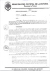 Vista preliminar de documento RESOLUCION DE ALCALDIA N°258-2023-MDLV-A