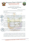 Vista preliminar de documento ORDENANZA MUNICIPAL Nº 007