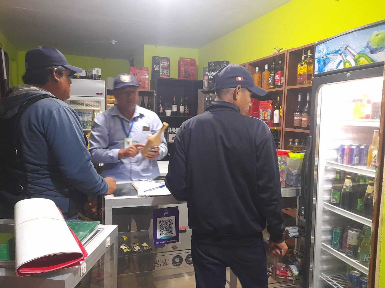 Para garantizar la paz y tranquilidad social, Sub Gerencia de Fiscalización y Comercialización realizaron operativo conjunto
