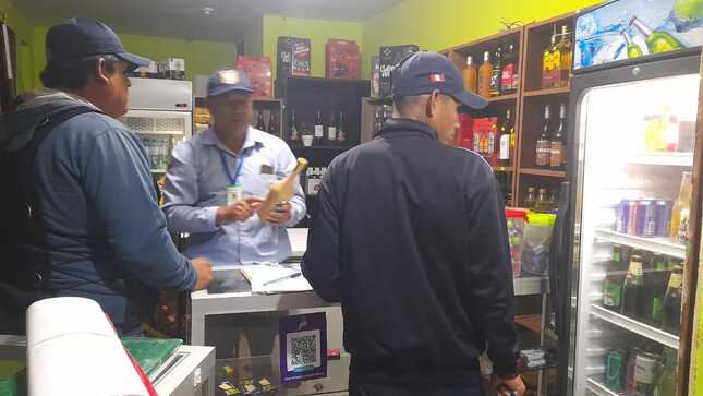 Para garantizar la paz y tranquilidad social, Sub Gerencia de Fiscalización y Comercialización realizaron operativo conjunto