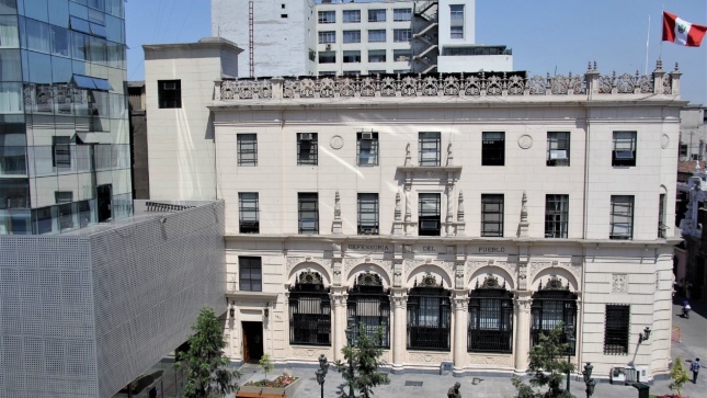 Fachada de la Defensoría del Pueblo