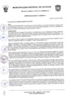 Vista preliminar de documento DECRETO DE ALCALDIA N° 001-2023-MDC-A