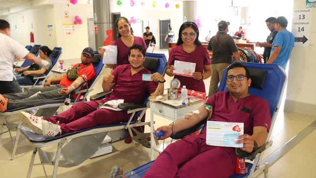 Hospital de Tarapoto recolecta 115 unidades de sangre
