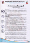 Vista preliminar de documento ORDENANZA MUNICIPAL N°003-2023 - MPC 
