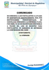Vista preliminar de documento COMUNICADO