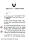 Vista preliminar de documento RVM N° 00050-2023-DE-VRD (Modificación presupuestaria en el nivel funcional)