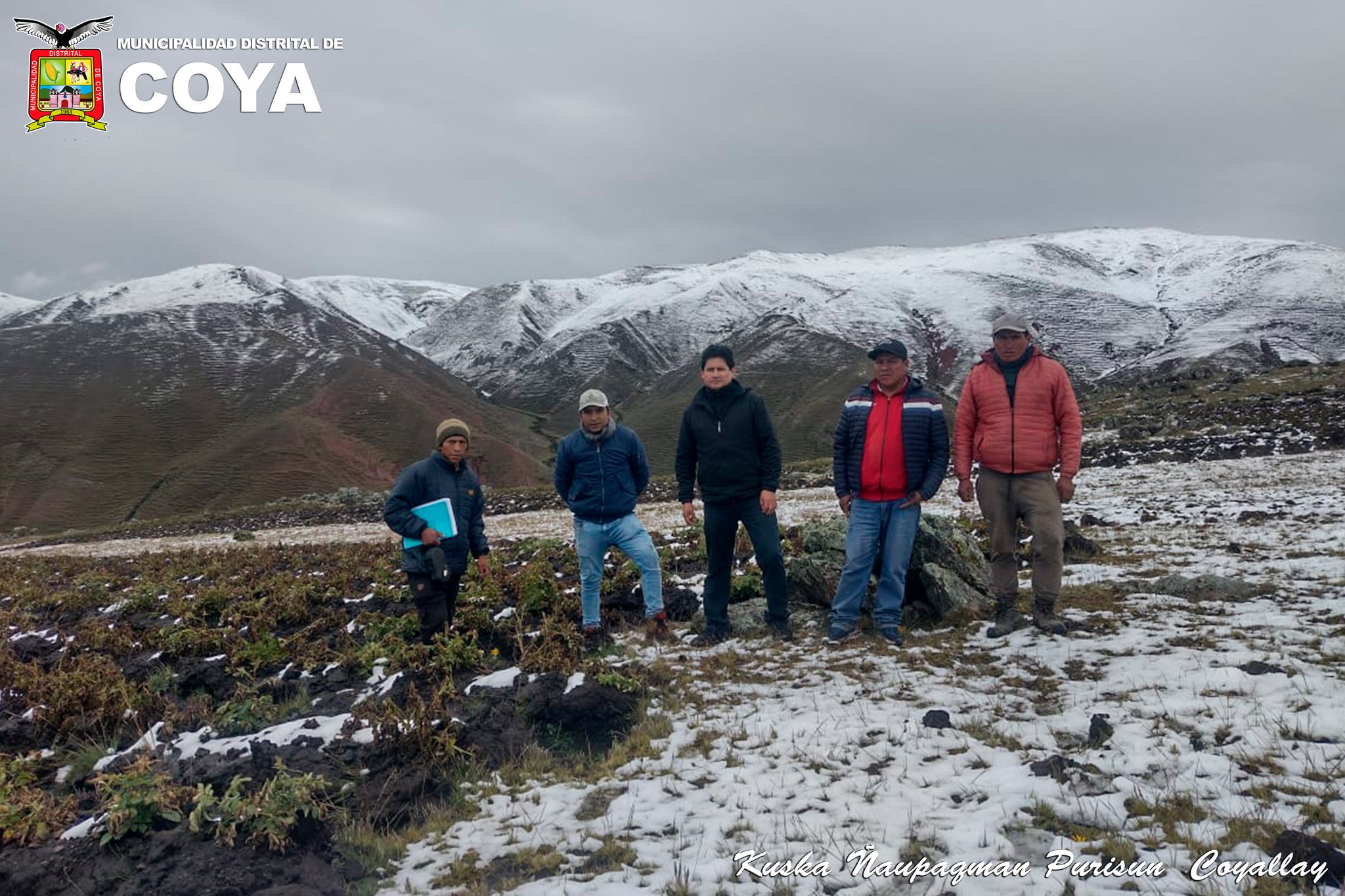 MONITOREO A LAS COMUNIDADES AFECTADOS POR LA NEVADA