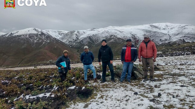 MONITOREO A LAS COMUNIDADES AFECTADOS POR LA NEVADA