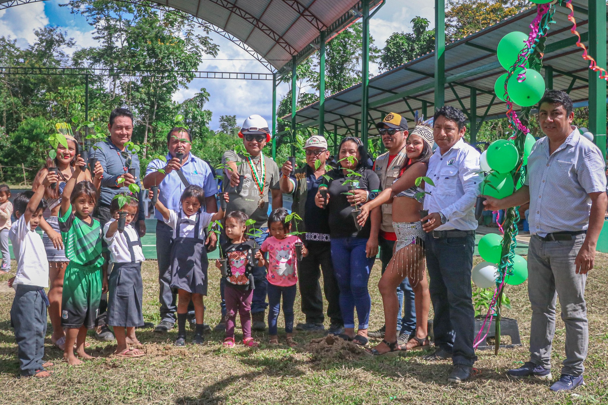 Reforestación en la Comunidades Nativas del Sur del distrito de Megantoni