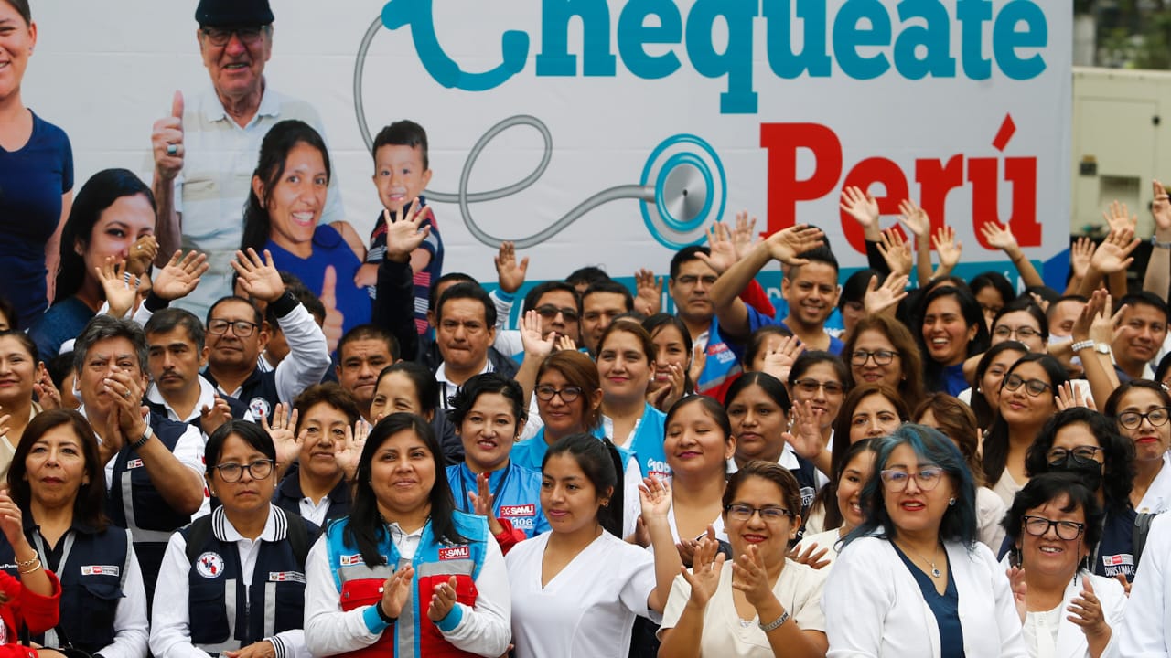 Minsa brindó más de 7 millones de atenciones durante jornada Chequéate Perú