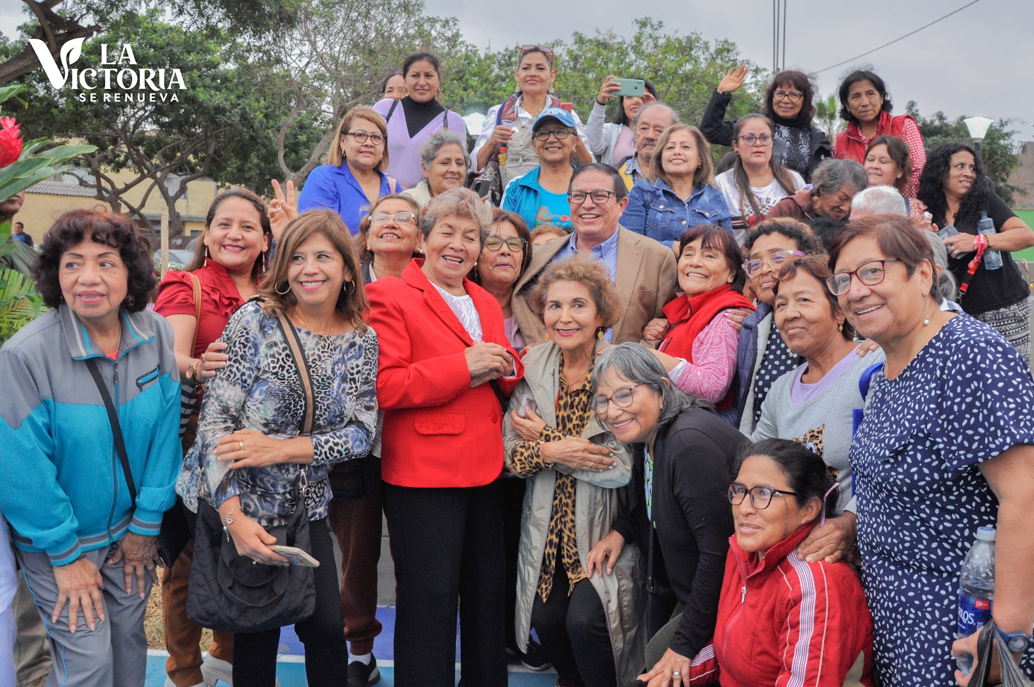 Inauguración lozas deportivas parque Unión Panamericana