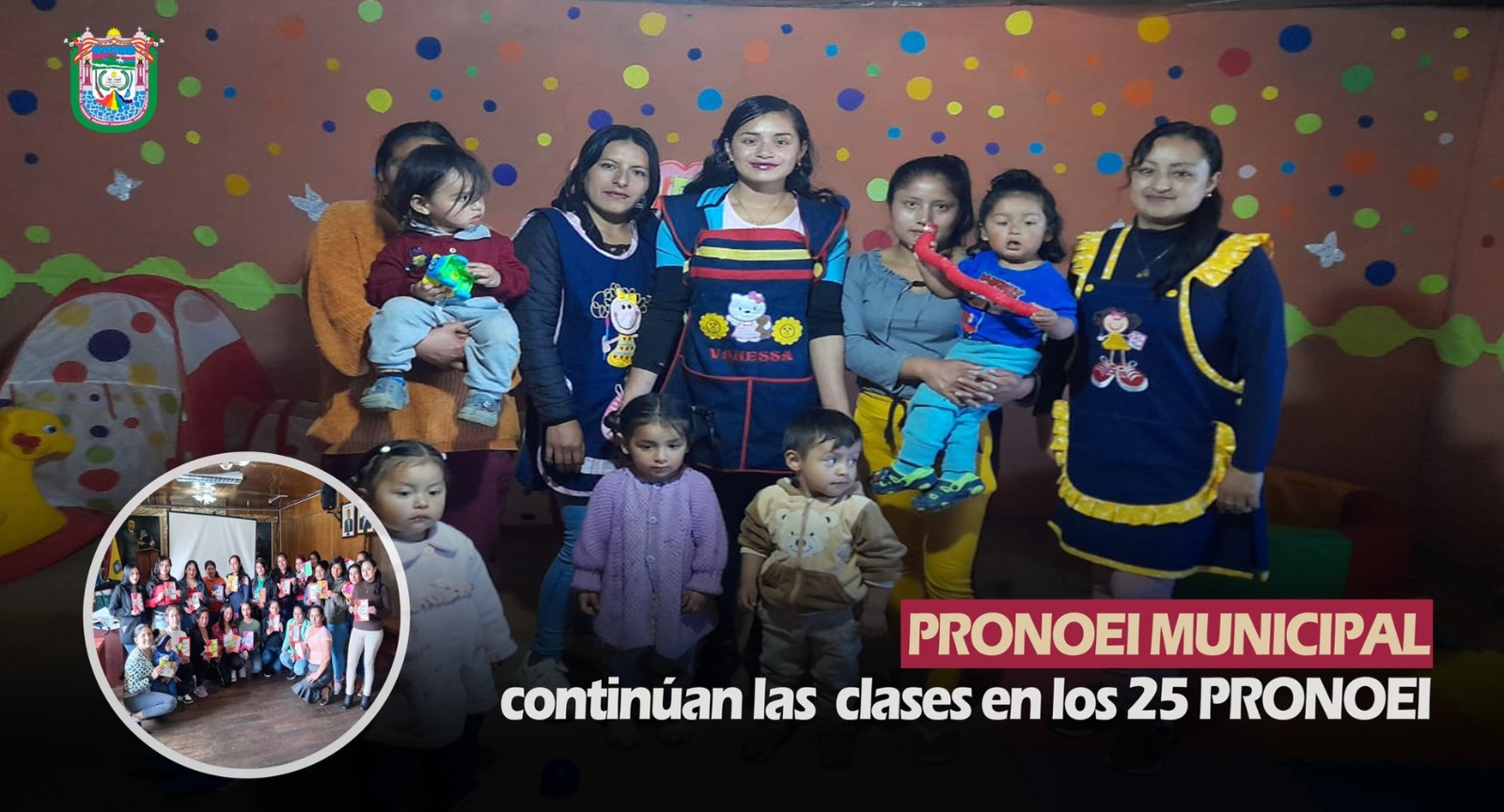 𝐂ontinúan las Clases en los 𝟐𝟓 𝐏ronoei Municipales