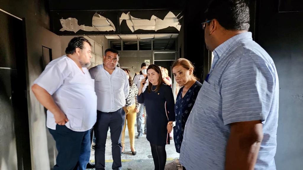 Ministra Gutiérrez “Instalaremos hospitales modulares en el Hospital Regional de Chancay para continuar atendiendo”