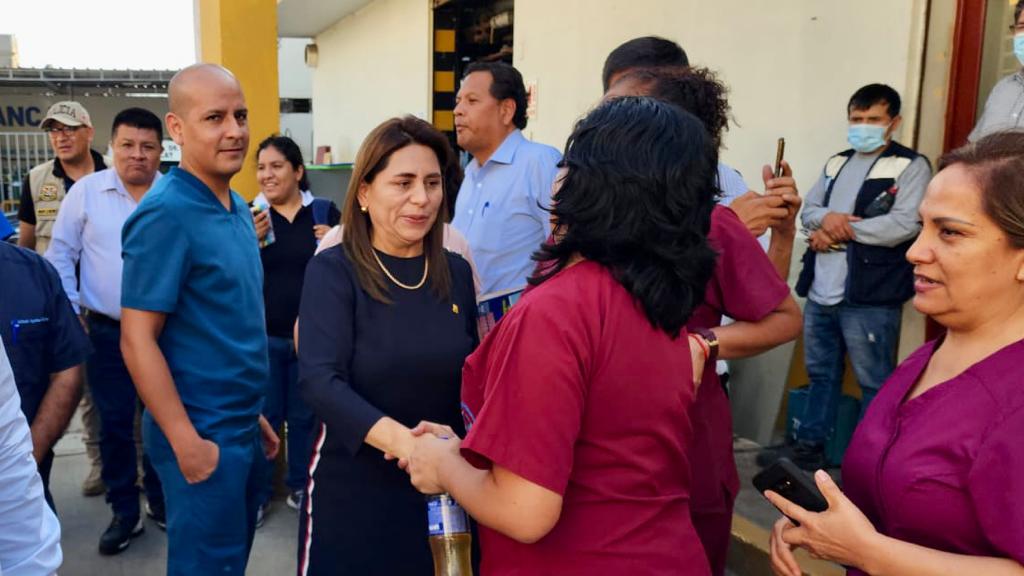 Ministra Gutiérrez “Instalaremos hospitales modulares en el Hospital Regional de Chancay para continuar atendiendo”