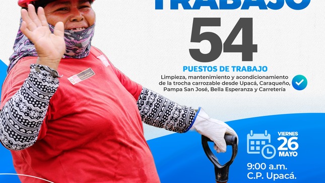 inicio del trabajo del programa lurawi perú