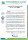 Vista preliminar de documento Resolución de Alcaldía 11-2023