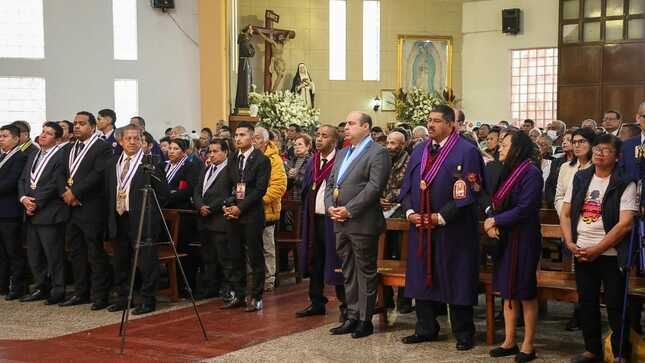 Como cada 24 de mayo, el Señor Del Mar, santo patrono chalaco, fue homenajeado, debido al suceso del terremoto de 1940.