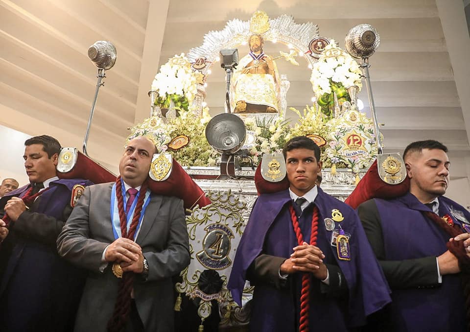 Como cada 24 de mayo, el Señor Del Mar, santo patrono chalaco, fue homenajeado, debido al suceso del terremoto de 1940.