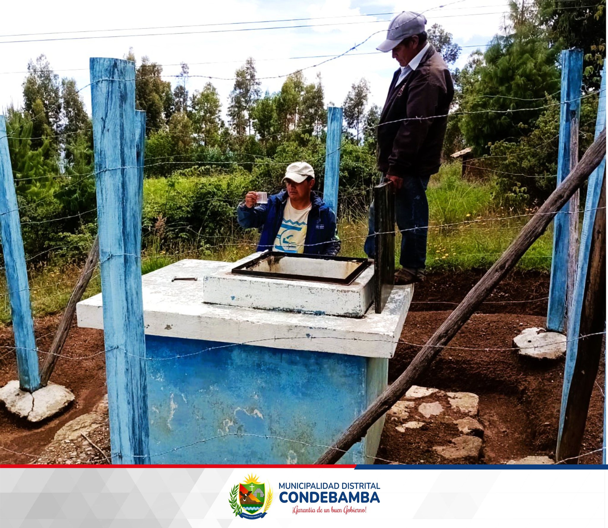 La Municipalidad Distrital de Condebamba, comprometida con la salud de las familias de distrito, a través del Área Técnica Municipal 
(ATM) vine realizando el diagnóstico, inspección, capacitación en cloración y monitoreo de cloro residual libre, en los sistemas de agua potable. Con la finalidad de garantizar agua de calidad en los hogares condebambinos.
