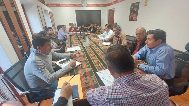 Reunión con Funcionarios del Gore Ayacucho