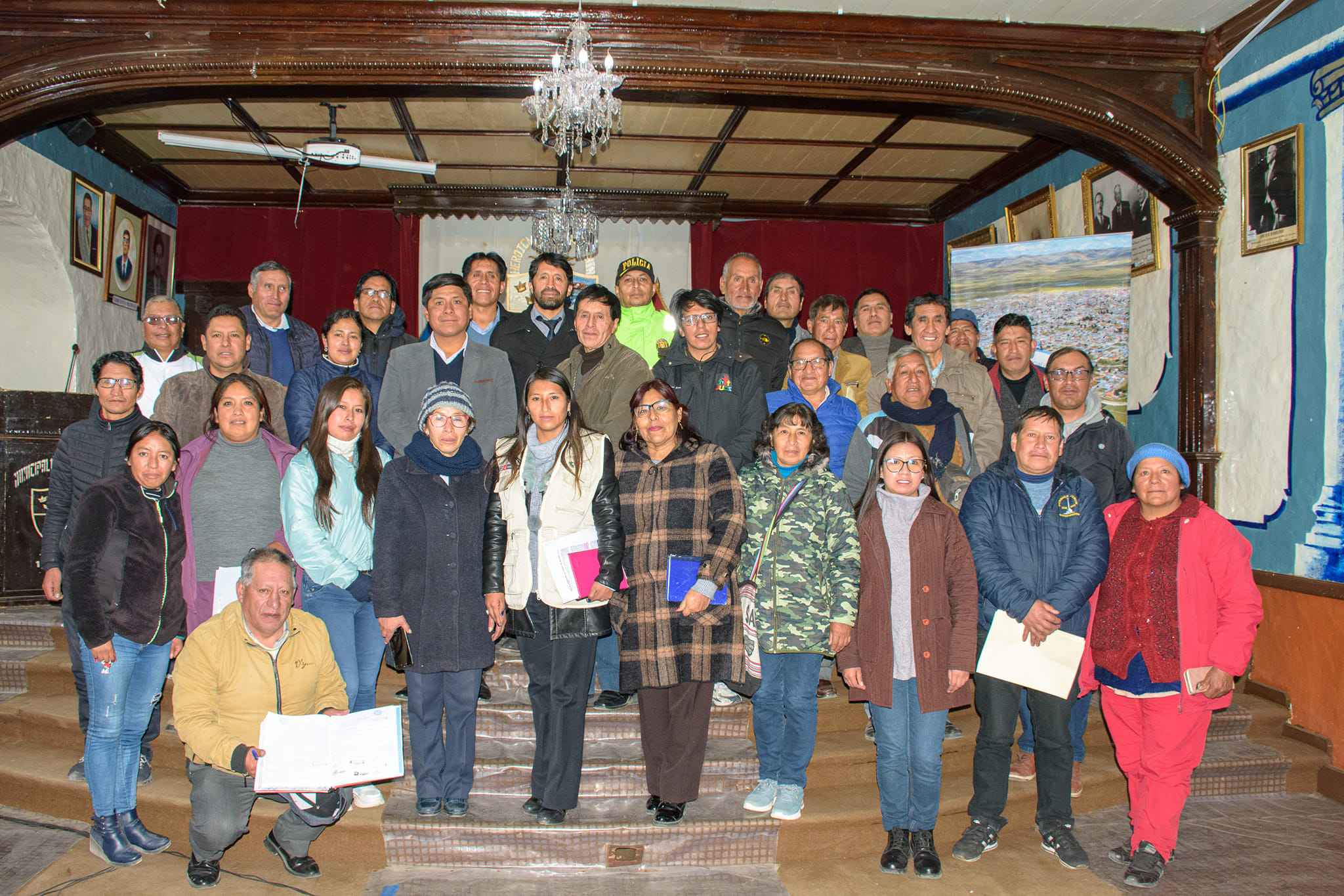 Reunión Multisectorial del Bicentenario de la Gloriosa Batalla de Junín: Planificación conjunta para una conmemoración histórica.