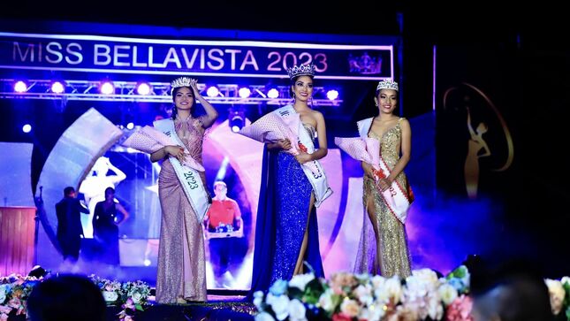 Candidatas ganadoras en certamen de belleza por el XXXIX ANIVERSARIO de Bellavista 2023.