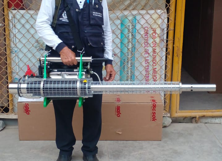Geresa Lambayeque adquiere más equipos para ampliar fumigación contra dengue