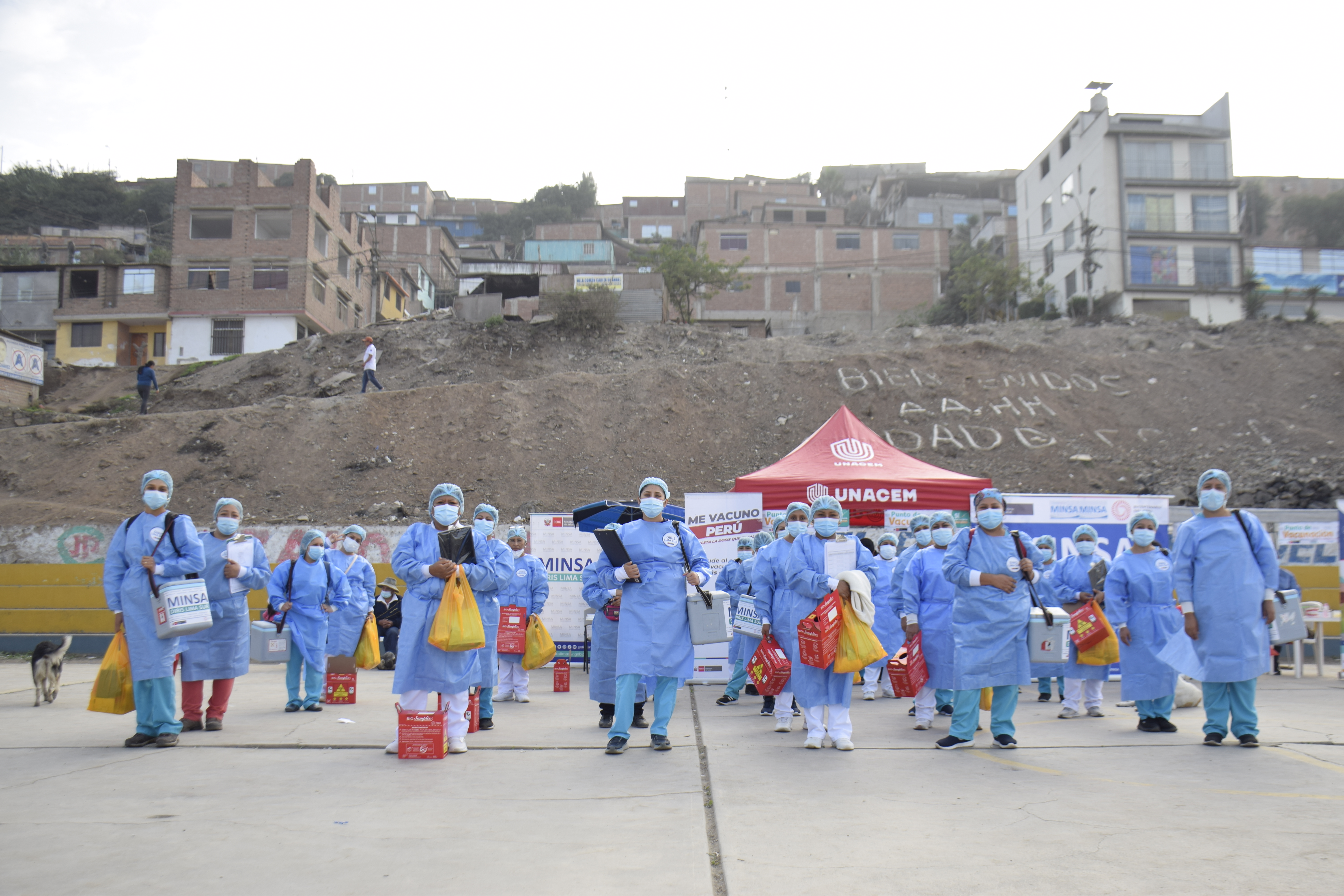 VMT: 1000 personas serán protegidas en barrido de vacunación contra la influenza y neumococo en Ticlio Chico