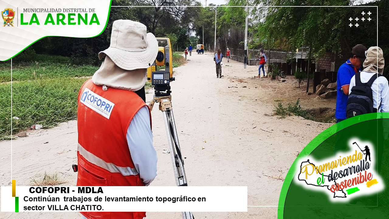 Levantamiento topográfico en  VILLA CHATITO