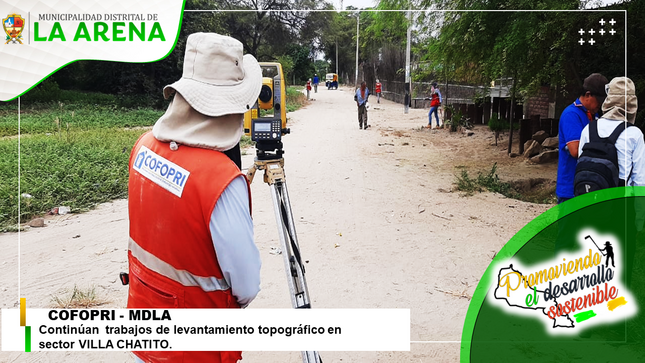 Levantamiento topográfico en  VILLA CHATITO