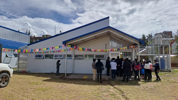 gente ingresando al modulo