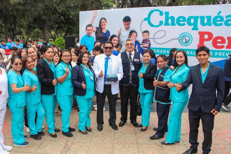 Foto 3 de Diris Lima Centro recibe reconocimiento por lograr más de 118 500 atenciones durante la Semana de Prevención