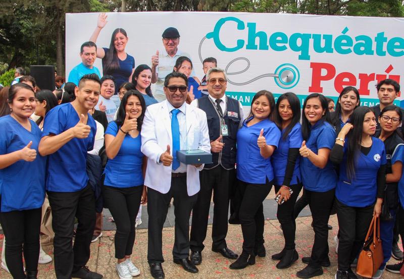 Foto 4 de Diris Lima Centro recibe reconocimiento por lograr más de 118 500 atenciones durante la Semana de Prevención