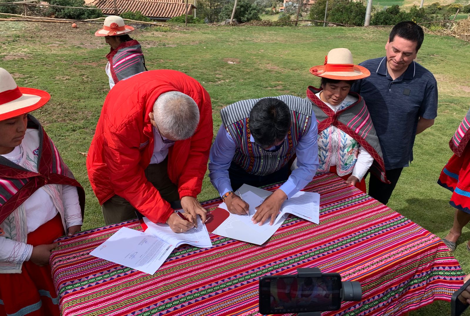 Firma de convenio