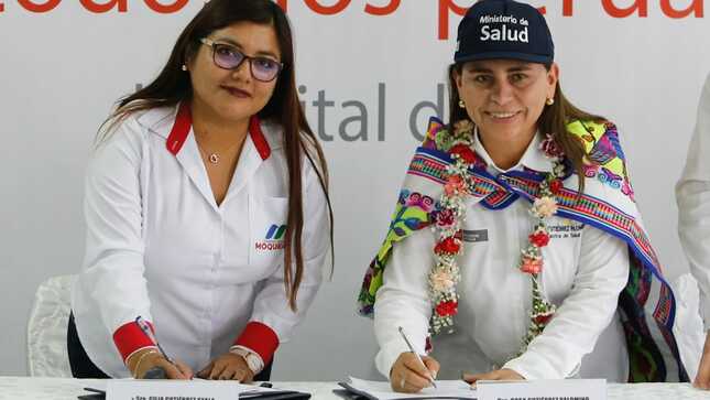Minsa: Pronis y Gore Moquegua suscriben convenio para la elaboración del expediente técnico para el proyecto del Hospital de Ilo II-1