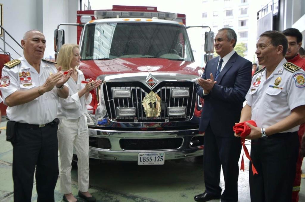 Ministro Vicente Romero en bendición de unidad médica
